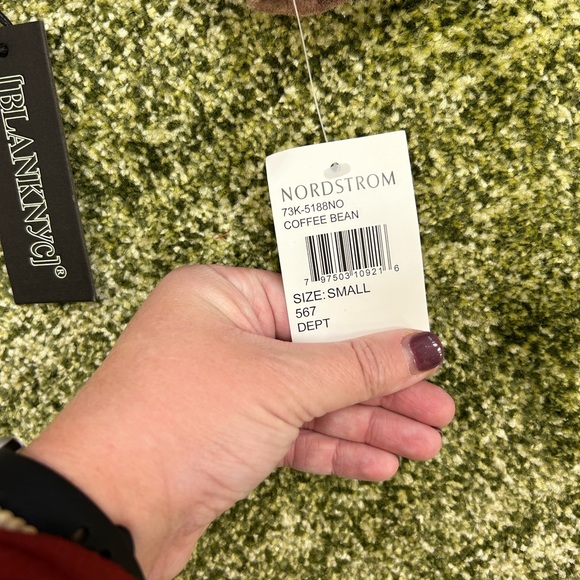 ‼️NWT‼️BlankNYC SUEDE MOTO JACKET - Picture 5 of 6